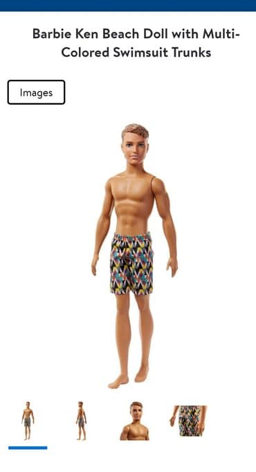 jednorog igracka: Ken Mattel original beach boy — 3