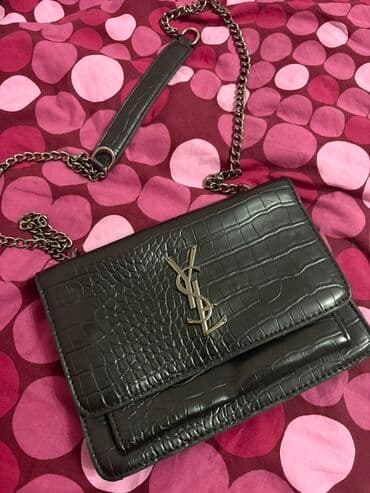 Torbe: Torba za rame, YSL, Materijal: Veštačka koža