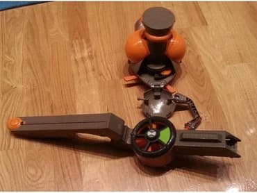 robot kuca igracka: Bandai ben 10 ultimate alien VILGAX battle ship. Brod - vozilo igracka — 3