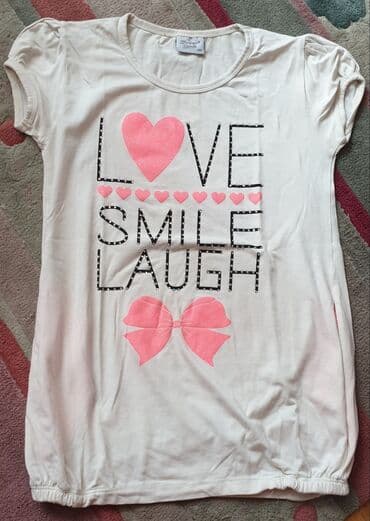 Round neck, Short sleeve, 134-140