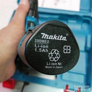 sef za ključeve: Akumulatorska bušilica/odvijač – set u koferu - Brend: Makita (serija — 9