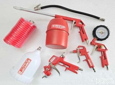 parkside crevo za kompresor: Prodajem nov i kvalitetan EMTOP set za kompresor 5 /1 (petodelni) — 5