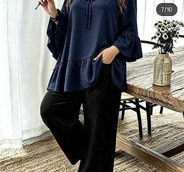 diana: Tunika siroka ta punije dame. -Lepršava tunika A-kroja sa karnerom pri — 5