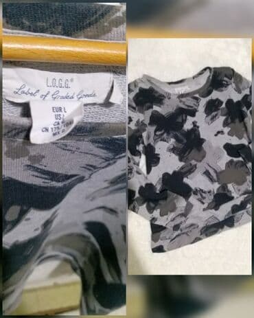 3 decembar duks: H&M baggy duks cvetnog dezena L-XL Deblji,prelepog dezena kao nov — 2