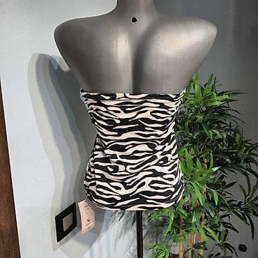 springfield majice zenske: Top majica vel.M-L nova - Model: bandeau/strapless - Kroj: slim fit — 2