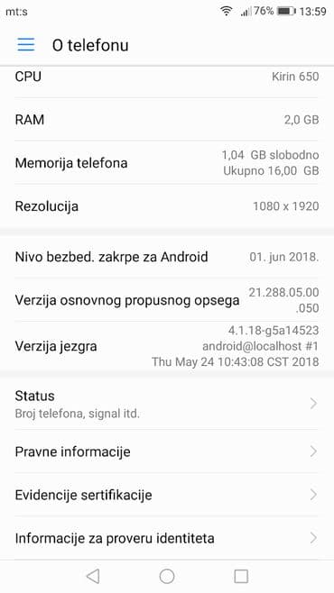 Huawei: Huawei P9 lite mini, bоја - Crna — 8