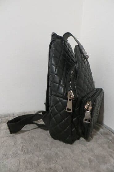 crni nike ranac: Materijal: Veštačka koža — 3