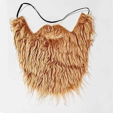 fila papuce: Veštačka brada i brkovi za kostime i maskenbal. Set je izrađen kao — 8