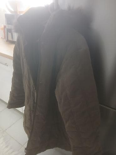 velicima: Zimska jakna COL Changlun, veličina XXL - Boja: tamno braon - Dužina — 3