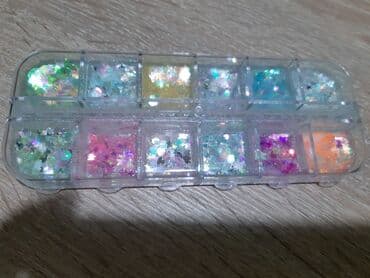 Nega noktiju: Mix set 12u1 za ukrasavanje nokta
Cena 350din — 2