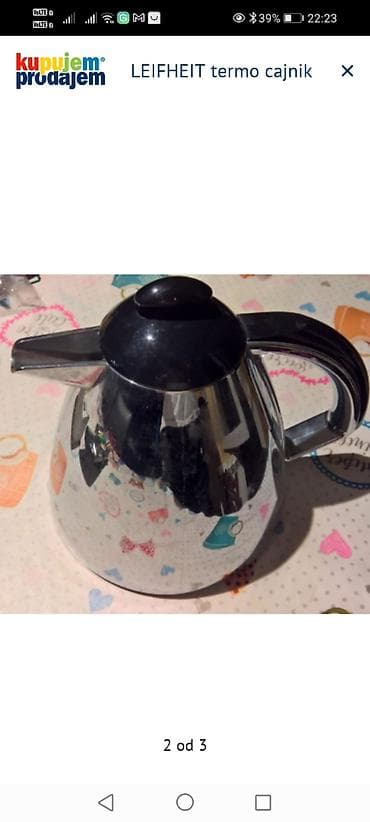 sporeti na drva cacak: LEIFHEIT termo čajnik - Termo čajnik/brus od nerđajućeg čelika sa — 2