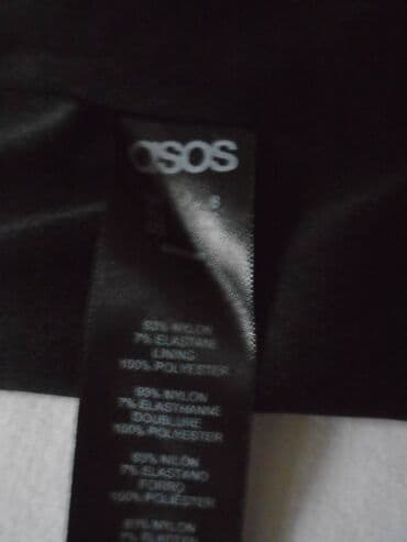 comma haljine 2022: Asos S (EU 36), bоја - Crna, Večernji, maturski, Dugih rukava — 5