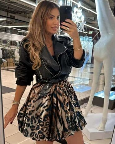 zebra tunika: One size, Mini, bоја - Šareno — 2
