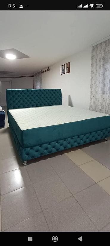 uzdignuti kreveti: Boxspring krevet sa uzglavljem – moderni dizajn i udobnost - Tip — 4