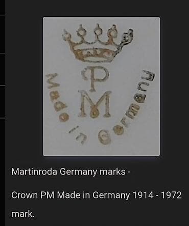 posude za so i biber: Posuda,tanjiric 1914 do 1972god.nova Martintoda Nemacka. Porcelanska — 9