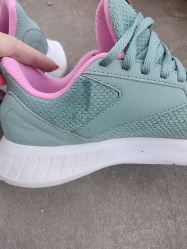 papuce sa prirodnim krznom: Reebok, 38.5, bоја - Zelena — 6