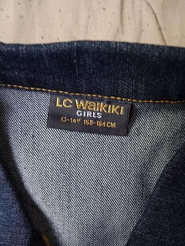 teksas haljine sinsay: LC Waikiki Girls teksas jakna - Model: klasična denim jakna sa — 3