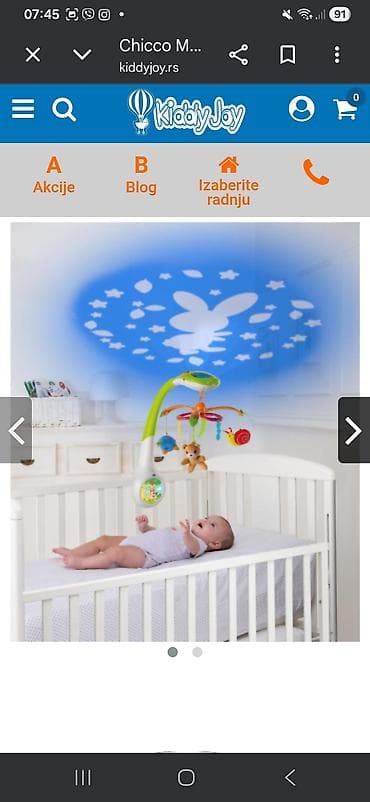 sandale za devojcice dexy co: Chicco Magic Forest – muzička vrteška/projektor za krevetac - 2-u-1 — 2