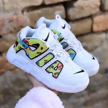 h m haljinice za devojcice: Nike air more uptempo duboke patike dečije Novo Brojevi 31 do 35 — 7