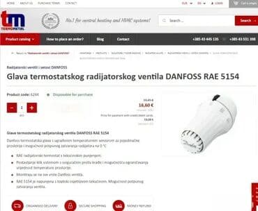 ram za drva: *** AKCIJA *** 0779 Glava termostatskog radijatorskog ventila DANFOSS — 3
