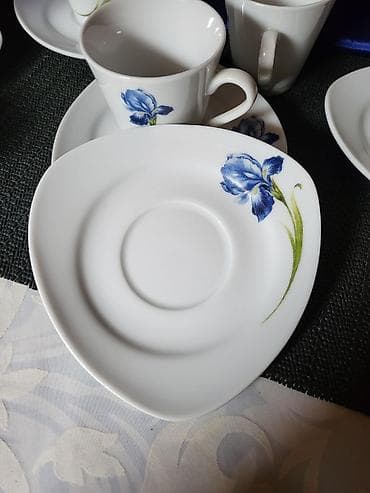 amc posudje cena: Soljice nove iz 80tih god.,plavi iris Home Beautiful. Soljice — 7
