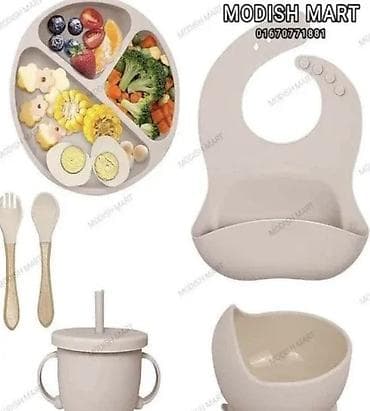 tabla za alat uradi sam: Komplet za ishranu bebe od silikona – više delova i boja Sadržaj — 2