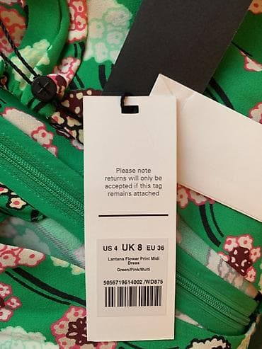 lulus haljine: ME+EM Lantana Flower Print midi haljina New York Edition / Placena — 2