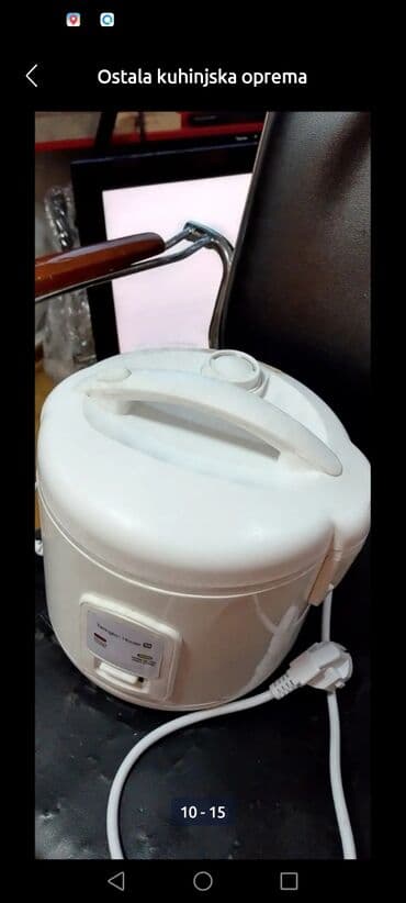 Šporeti i ugradne ploče: Friteza na paru idealna za pripremu Povrća. Pirinča ili drugih — 3