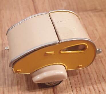 blaze autici igracke: HONGWEL trailer caravan teardrop camper 1:43 razmera. Oldtajmer — 2