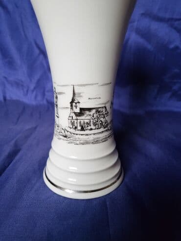 velike svece: Vaza nova Bavaria 70te. wunsiedel porcelan. Vaza je nova,sve na — 4