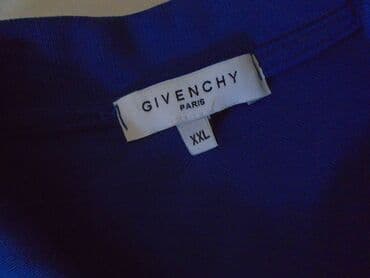 jakne sa prirodnim krznom: GIVENCHY Paris duža muška majica od 100% pamuka, naznačene veličine — 4