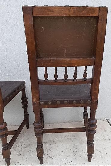 starinski stolovi: Alt Deutsch 2-dve Stilske Stolice •Za restauraciju (sređivanje) — 6