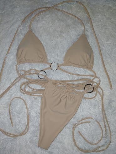 Ski suits: S, Lycra, color - Beige — 1