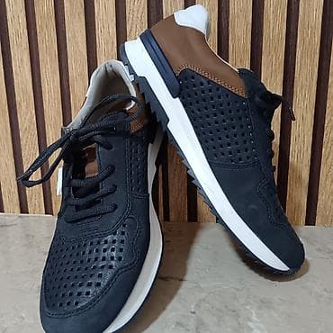 rebina shoes: Rieker muške patike – perforirani model - Brend: RIEKER (natpis na — 3