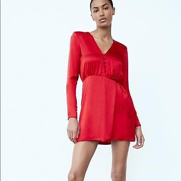 parka s: Zara, L, bоја - Crvena — 3