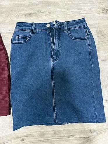 shoestar cizme: Paket suknji – 4 komada, različiti stilovi i materijali: - Teget — 3