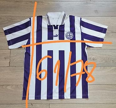 kape za plivanje dm: Puma fudbalski dres – Újpest FC - Originalni Puma dres sa vertikalnim — 5