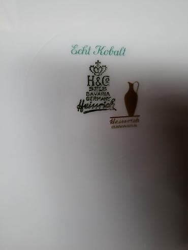 Muzički instrumenti: Tanjiri,luksizni veliki Heinrich i Co Bavaria 1939g+. Luksuzni — 9