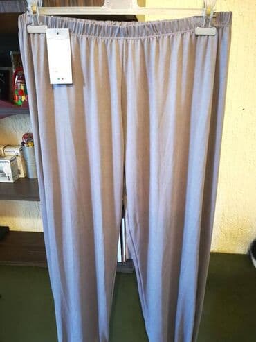 pantalone za punije: 2XL, Normalan struk, Ravne nogavice — 2