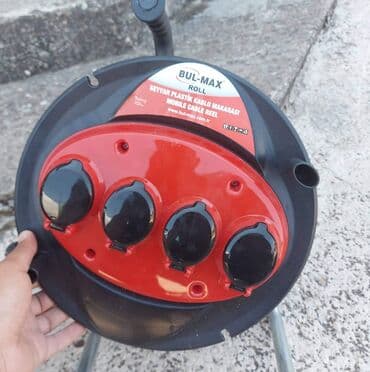 motalice za struju bez kabla: Profi motalice 3x2.5 Gumirani kabal 50 metara Germany Cena 8000 — 1