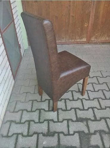 stolice na sklapanje akcija: Tapacirane trpezarijske stolice – više komada - Model: visoko — 3