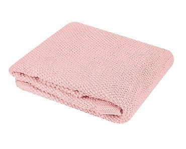 KikkaBoo Pleteno baby ćebence 75x100 – Dream Big Pink - Mekano, nežno
