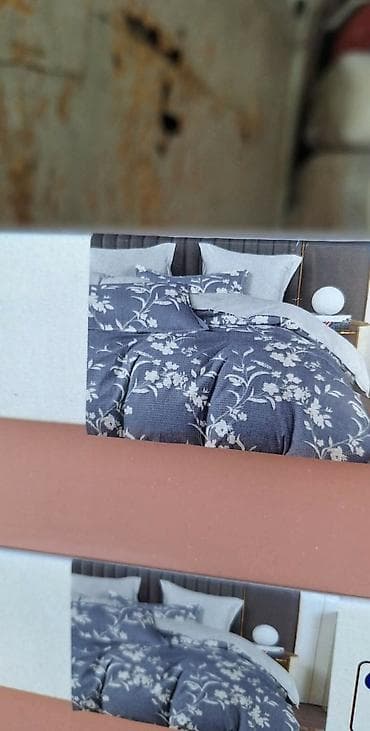 sijalice sa ventilatorom: Posteljina – komplet dvostruki, različiti dezéni sa biljnim/floralnim — 1