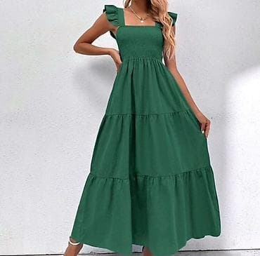 Ženska odeća: ✅Letnja maxi haljina sa volan naramenicama
✅Sve po 2000 din 🔥🔥 — 7