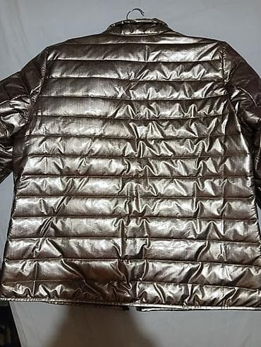 nike jordan jakna: Ženska prošivena jakna – metalik bronzana xl i jace moze 60 poluobim — 5