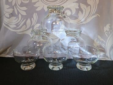 swarovski case za vino cena: Case nove za sladoled iz 2010 god. Case staklene,sve na njima odsjaj — 4