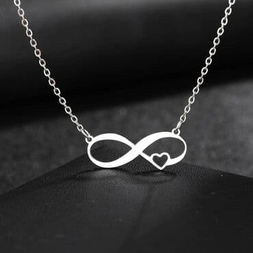 elegantne poslovne haljine: Pendant necklace, Material: Stainless steel — 2