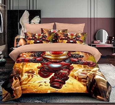 Bed sheets: Dečija posteljina sa printom crtanih junaka. Set od 3 dela. Više — 7