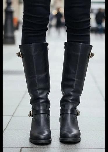 Oksfordice: Čizme, 37, bоја - Crna — 1