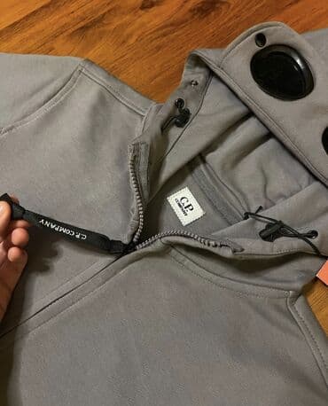 leopard sako: Duks, bоја - Siva, Sa kapuljačom — 3